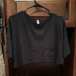 Pebby Forevee Black Women's Crop Top